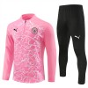 Manchester City Training Sweatshirts Quarter-zip 2024-25 Rosa Für Herren